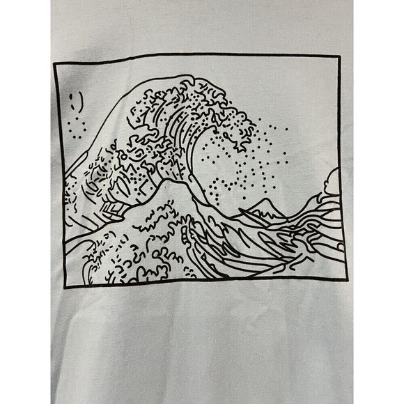 Blue Wave Unisex T Shirt - Picture 2 of 4
